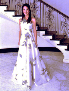 Custom designed evening gowns by Muna Couture
